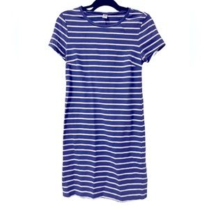 Old Navy Blue and White Striped Dress
